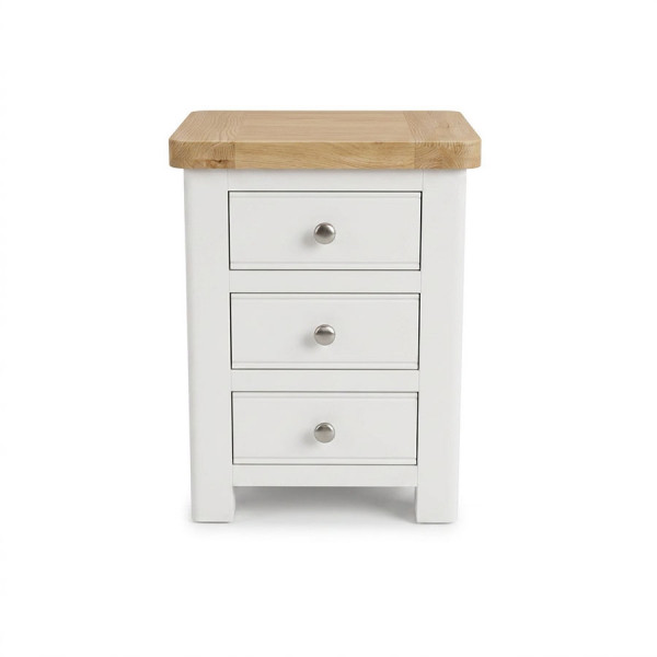 Lewis Bedside Locker White